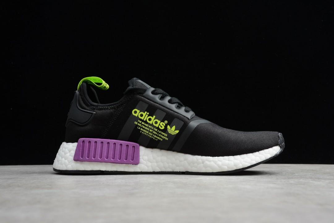 adidas gazelle silver green womens Tênis Adidas NMD R1 Preto/Volt – NewSkull main image 1