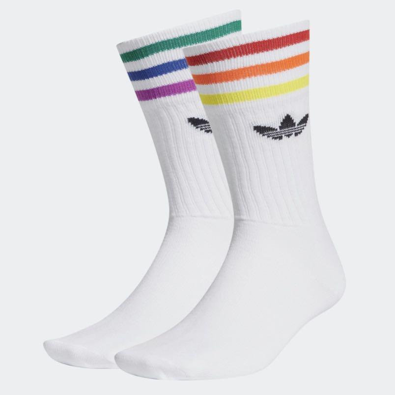 adidas: (XS/2XS) Crew Socks (2 pairs 