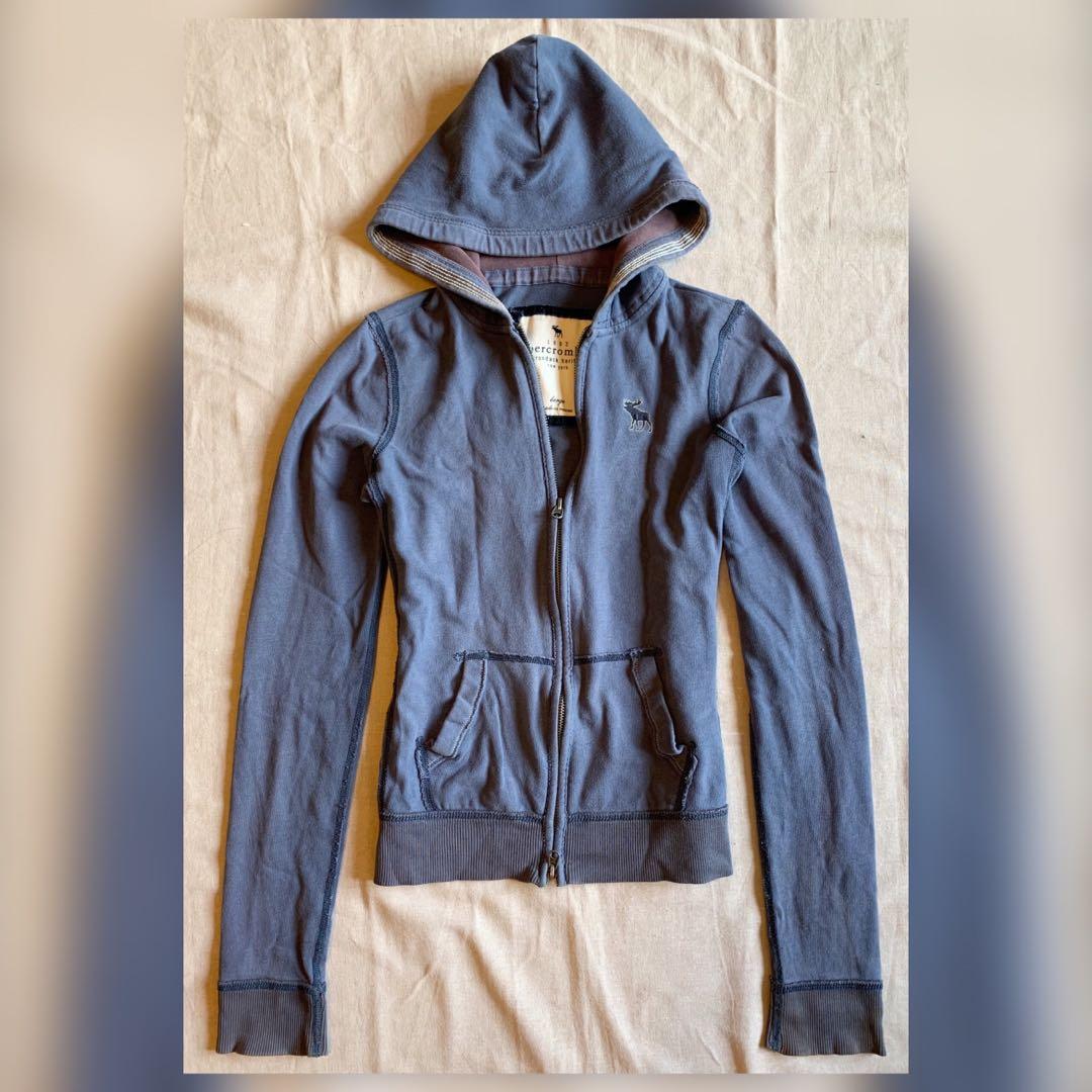 A\u0026F “Vintage” hoodie zip up jacket 