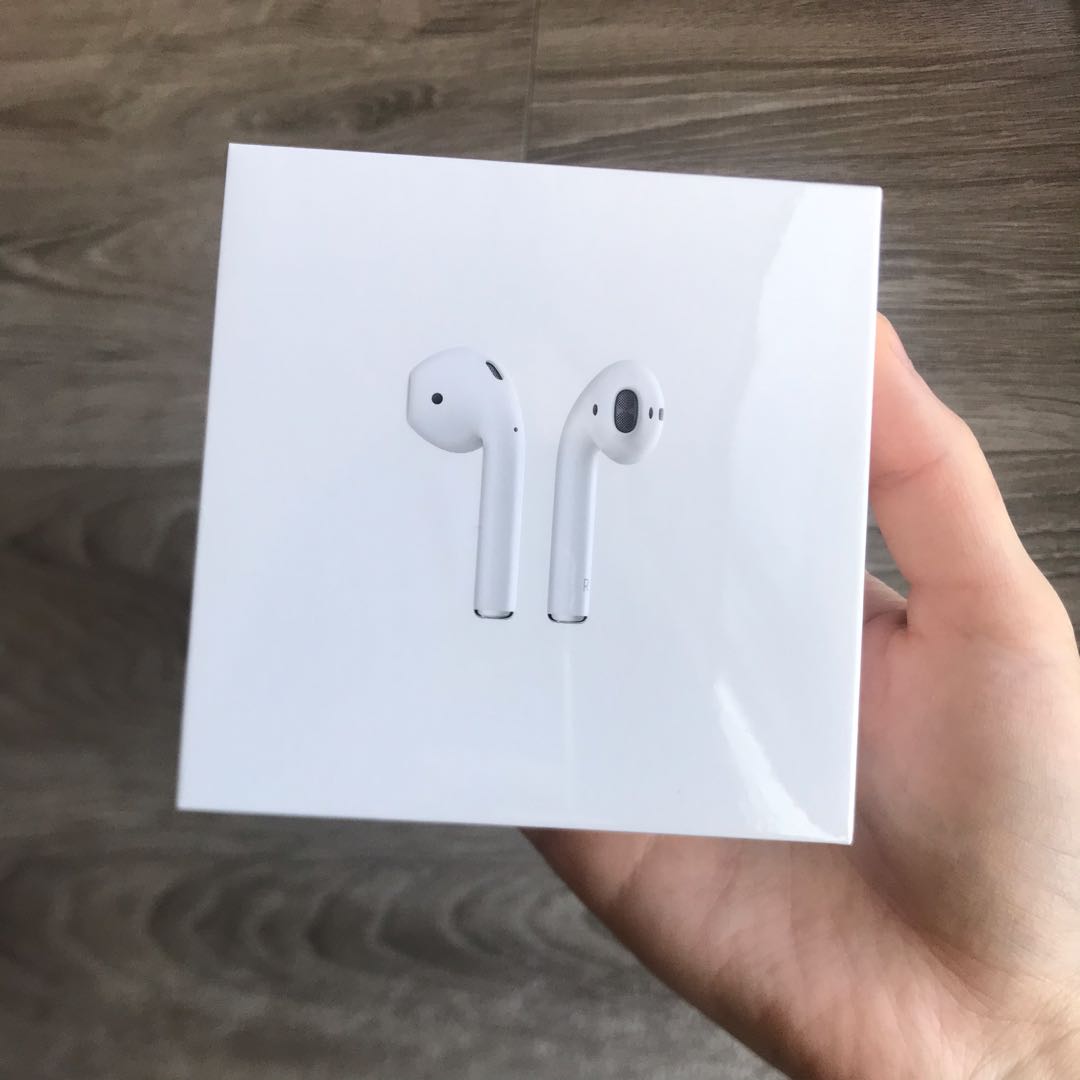 AirPods with charging case