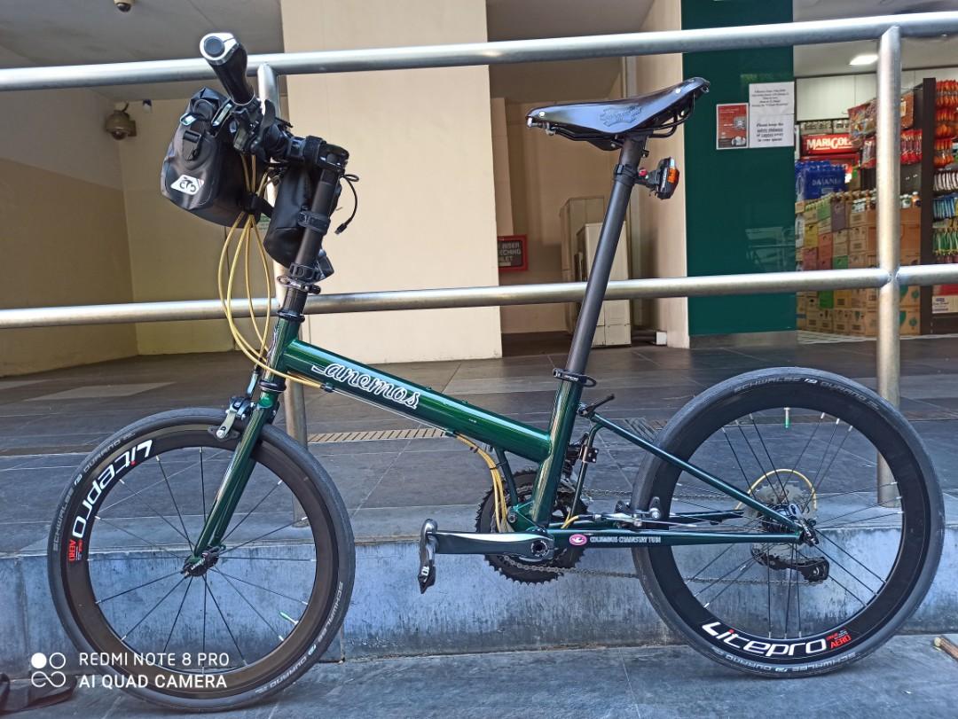 Anemos folding bike sales