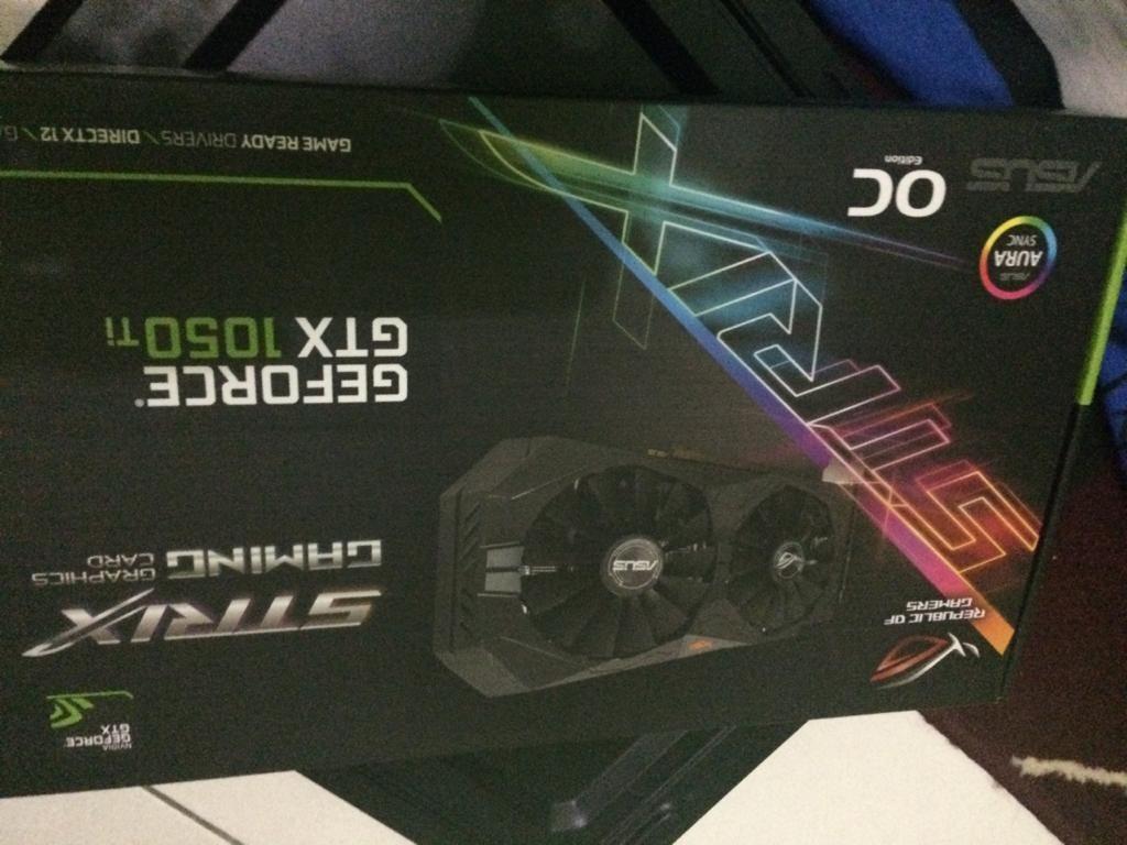 Asus Geforce Gtx 1050 Ti 4gb Ddr5 Strix Elektronik Lainnya Di Carousell