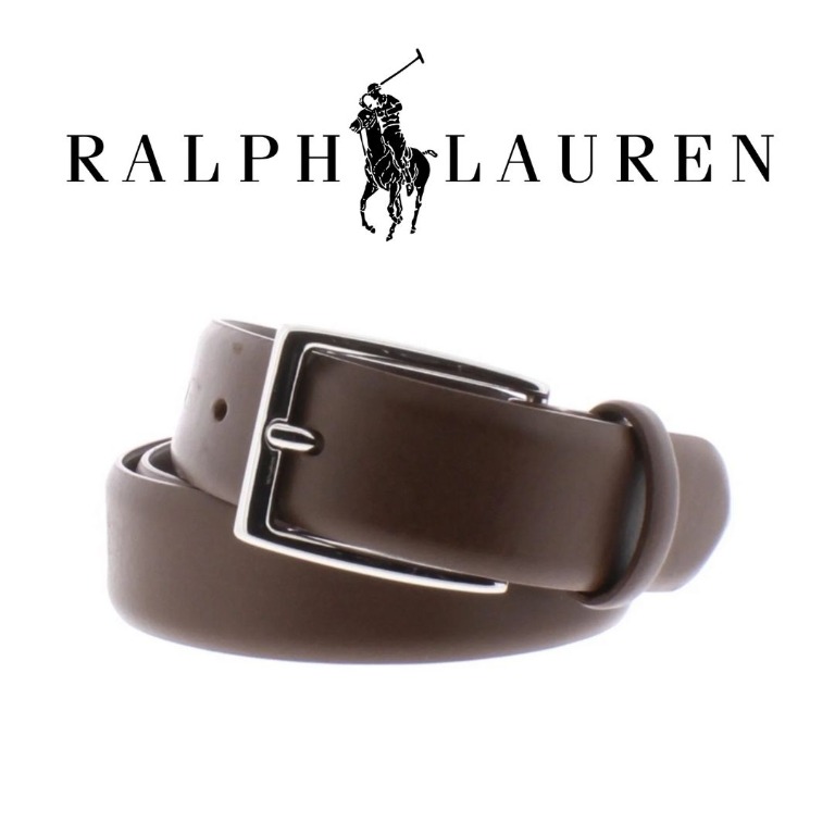 ralph lauren leather belt mens
