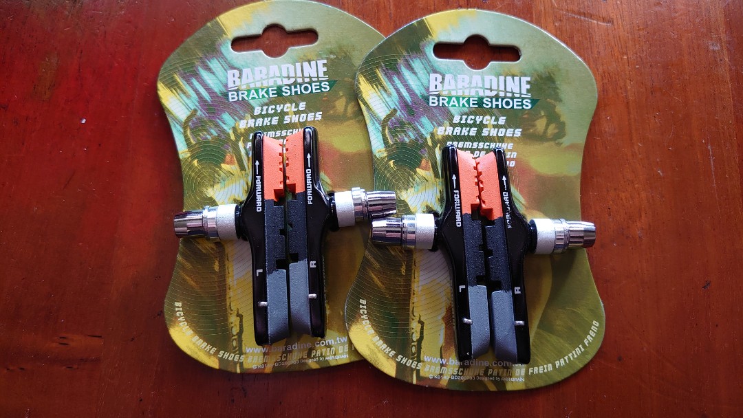 Baradine brake pads review clearance