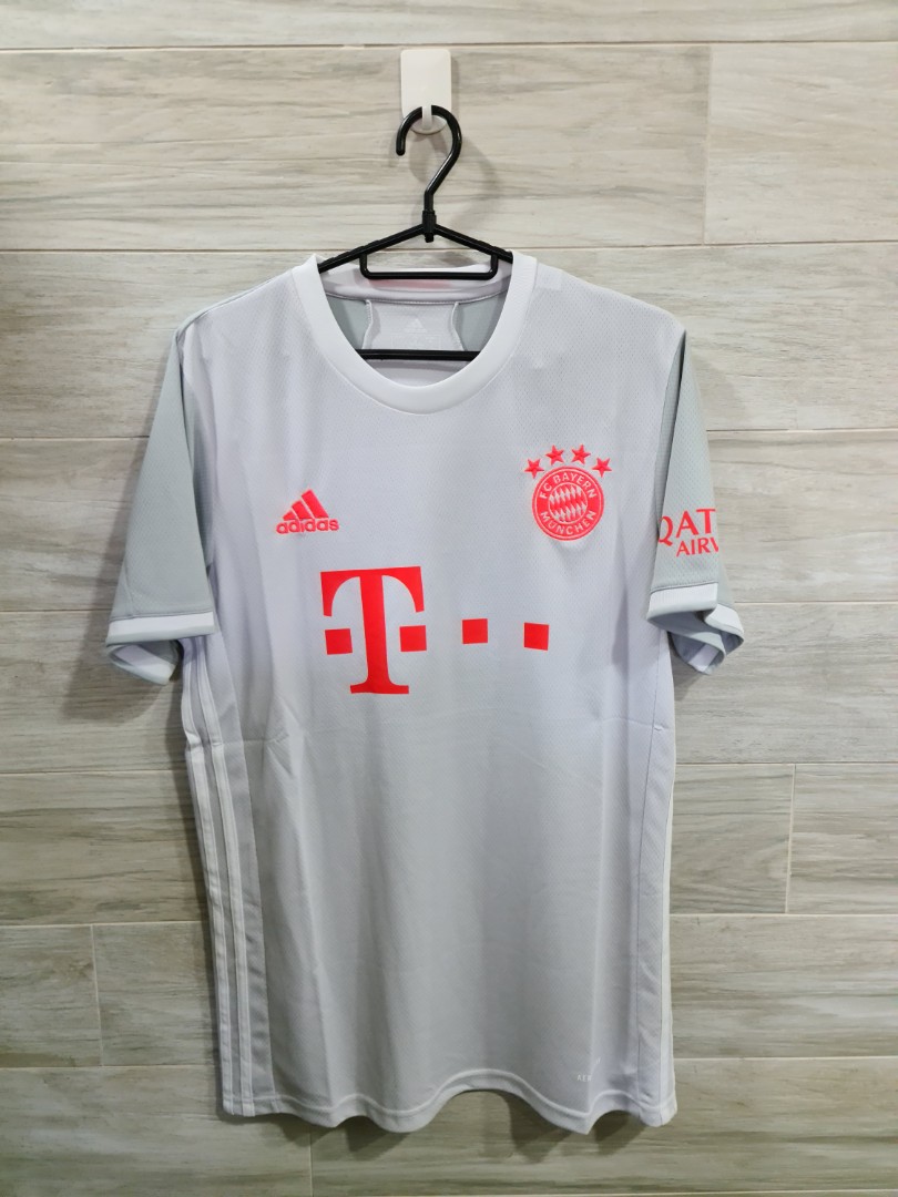 Bayern Munich Away 2020 21 Jersey Sports Sports Apparel On Carousell