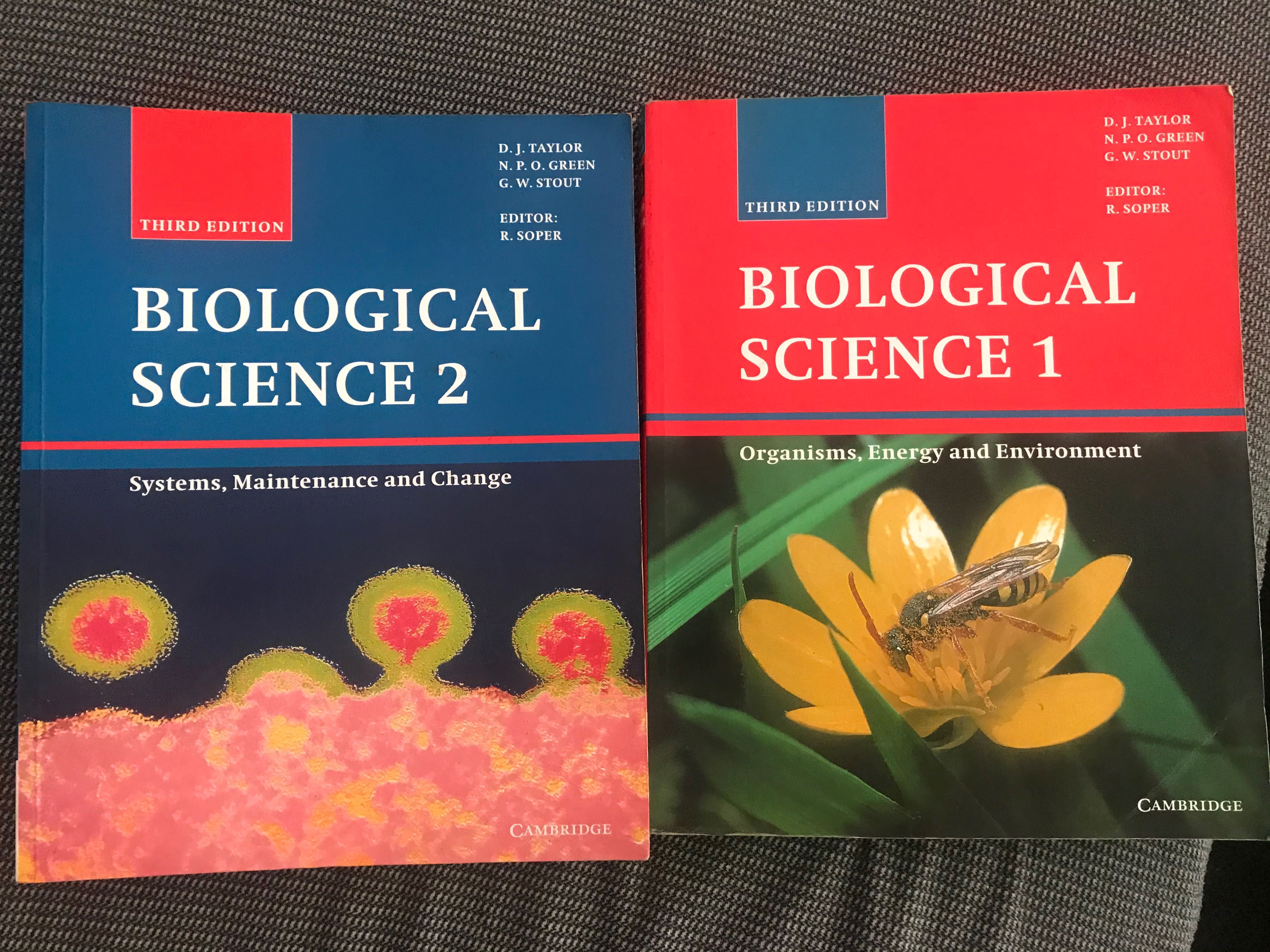 Biological Science 2 R Soper Books Stationery Textbooks Tertiary On Carousell