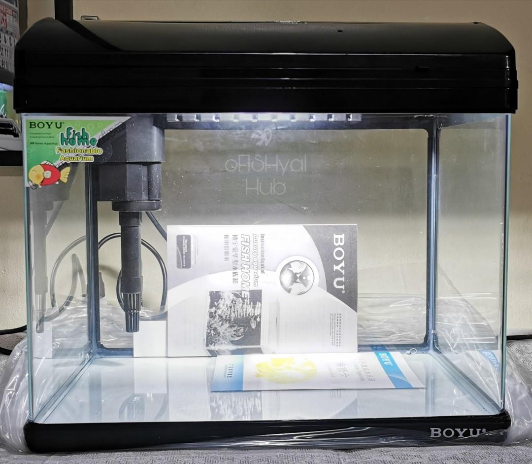 boyu mr 398 aquarium set tank pet