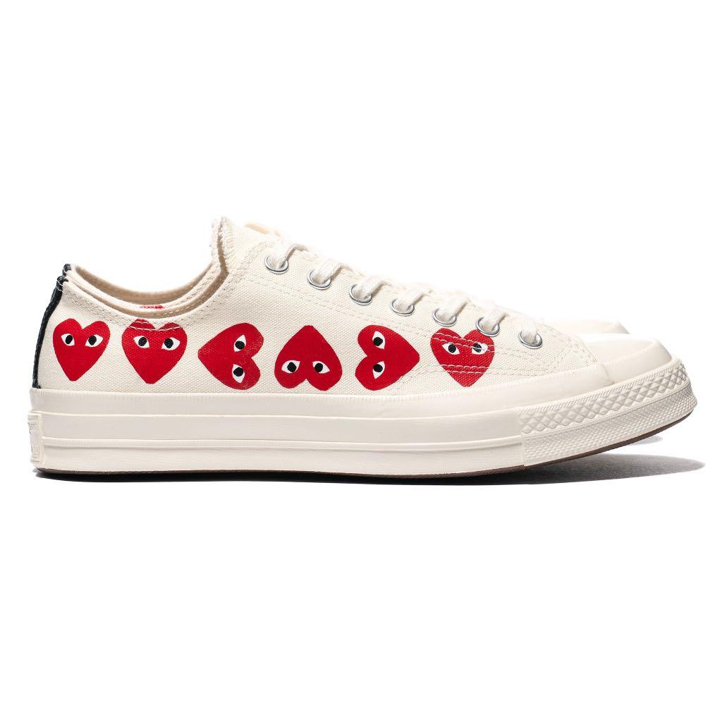 Cdg converse multi hearts cheap