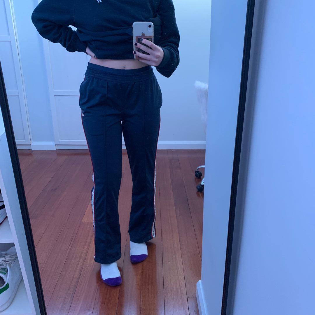 champion flared track pants