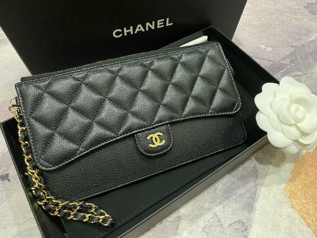 New chanel wallet on chain 2020 clearance