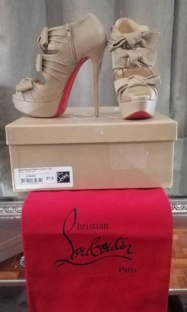 prioritet Forsømme billig Christian Louboutin Madame Butterfly 💯authentic, Women's Fashion,  Footwear, Heels on Carousell