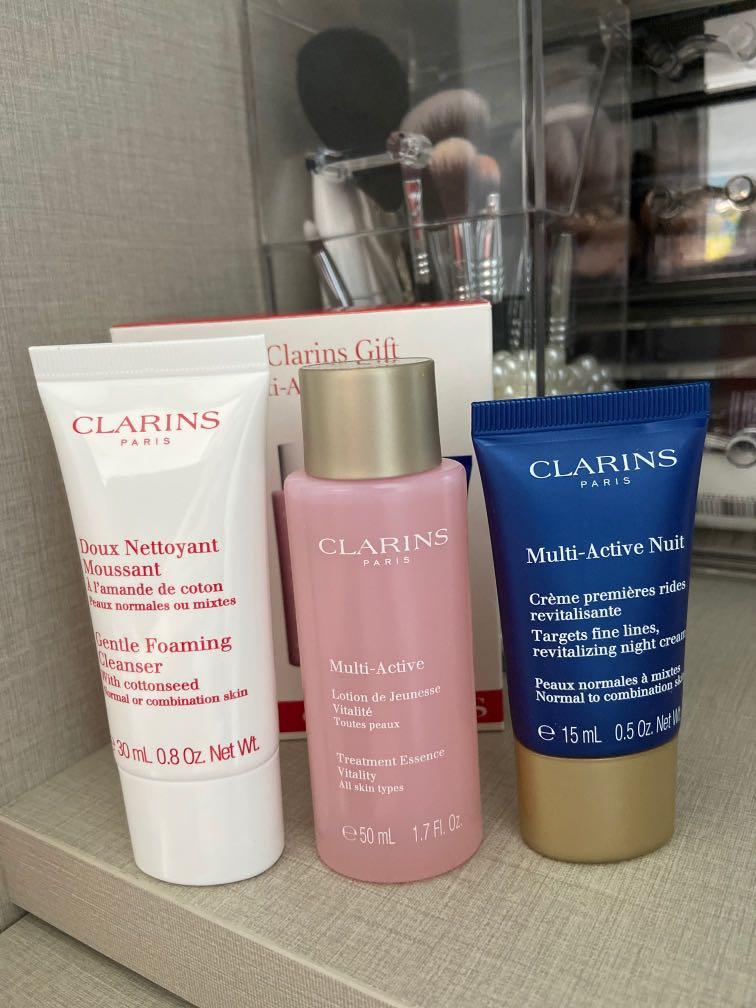 clarins multi active set