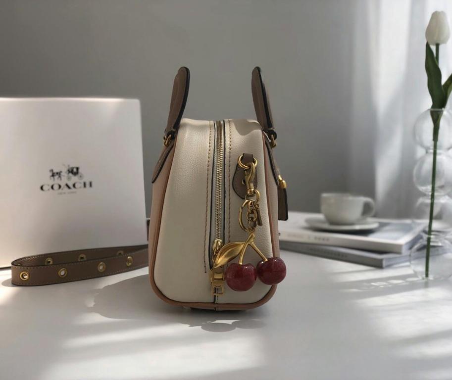 Coach marleigh satchel in colorblock sale