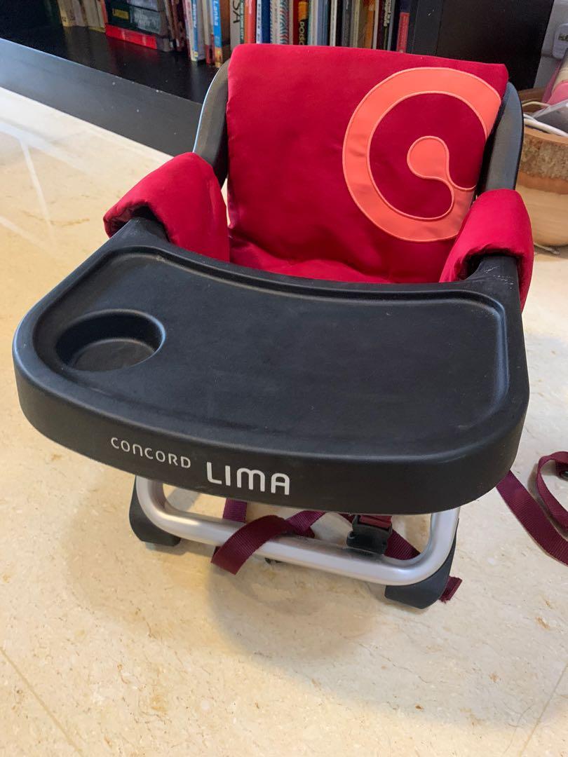 concord lima travel highchair