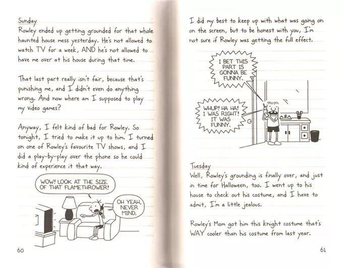 Diary Of A Wimpy Kid 16冊/208一套, 興趣及遊戲, 書本 & 文具, 小朋友書 Carousell