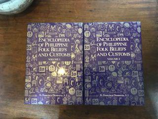 Encyclopedia of Philippine Folk Beliefs and Customs Volume 1 and 2 Filipiniana Hardbound Hardcover