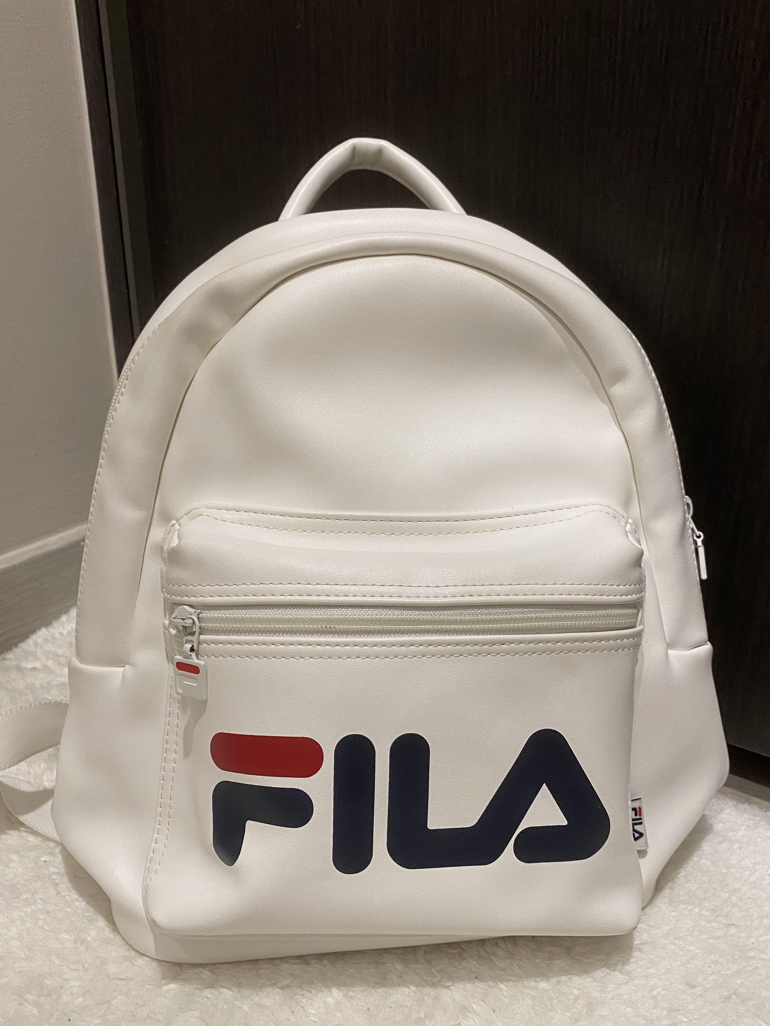 Fila backpack leather hotsell