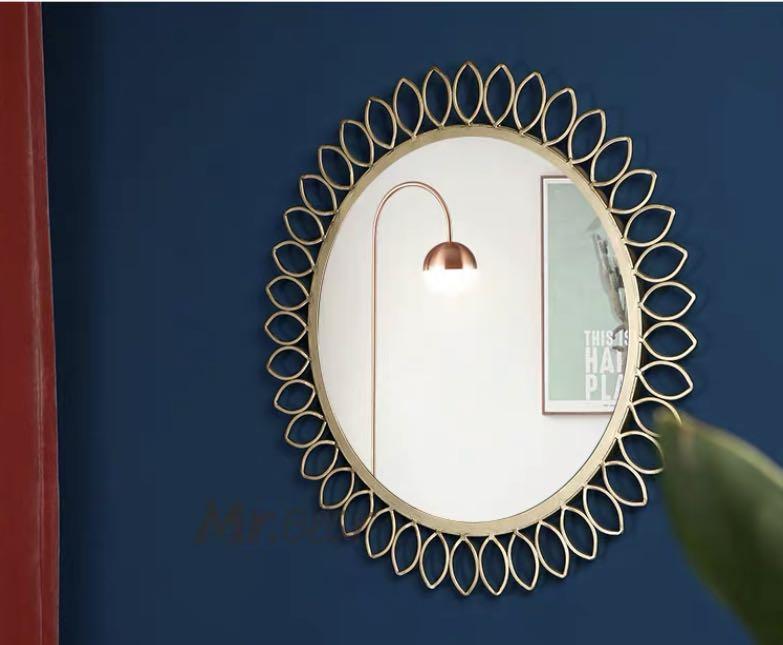 wallpapers Flower Shaped Mirror Wall Decor carousell