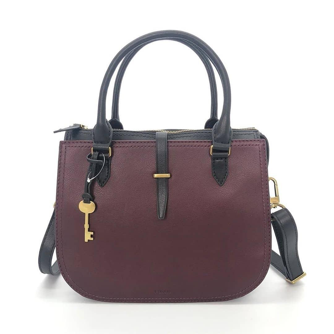 Fossil ryder satchel hotsell fig