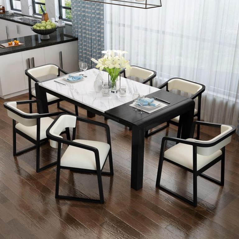 Frank Extendable Dining Table Furniture Tables Chairs On Carousell