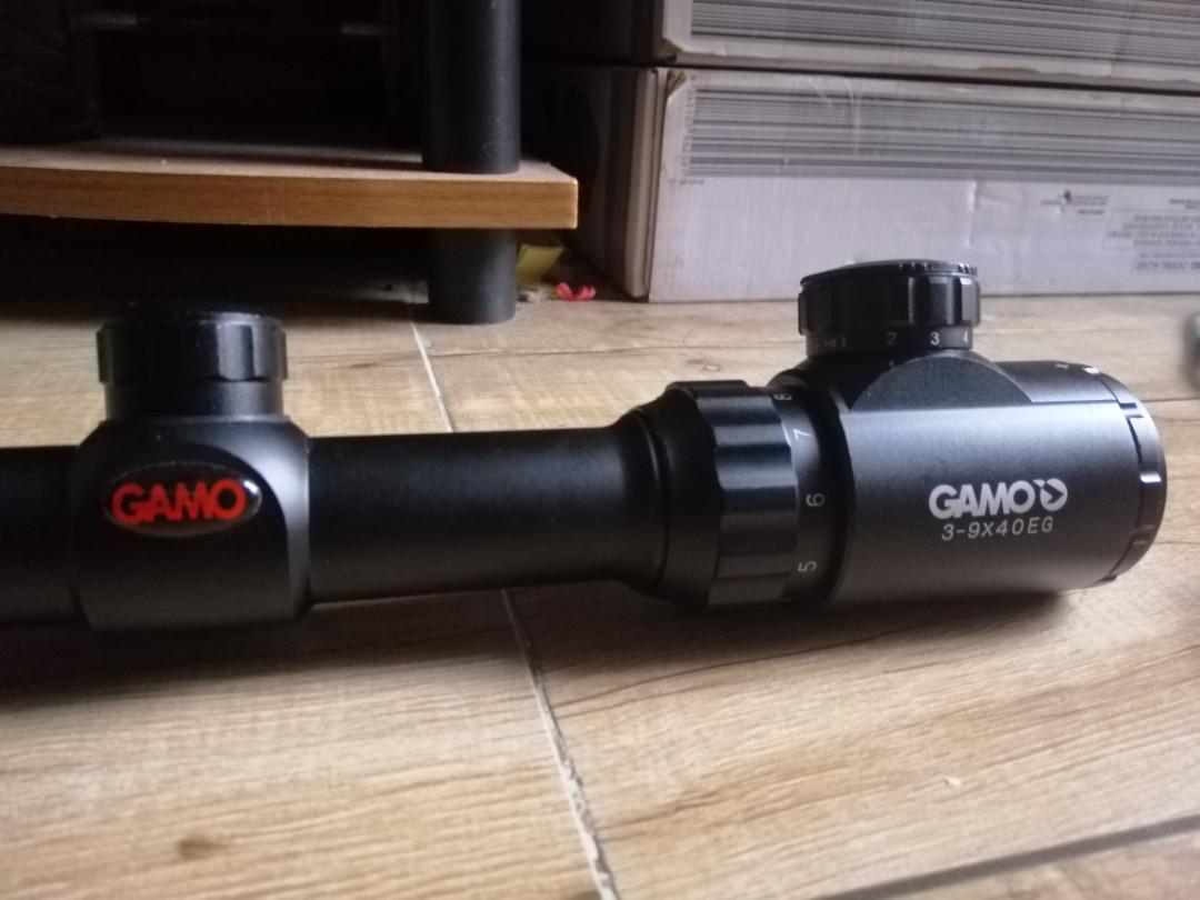 Airsoft Scope 3-9X40 EG riflescope, Sports, Airsoft on Carousell