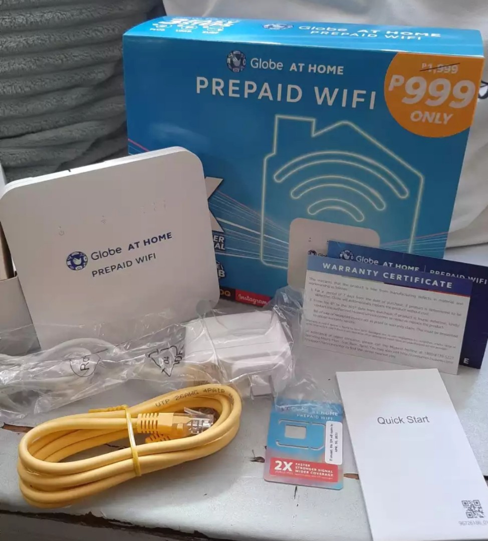 Globe Home Prepaid Wifi Electronics Others On Carousell