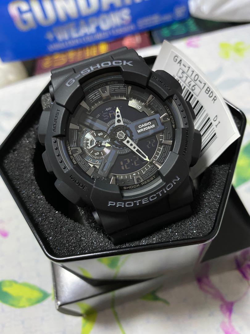 G shock GA 110 1BDR Digital Analog watch. Men s Fashion Watches Accessories Watches on Carousell