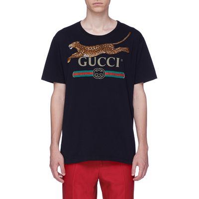 Gucci animal t shirt clearance