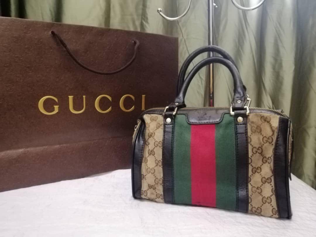 Jualan Merdeka!!!!Price Markdown!!Gucci speedy 25 with serial no, Women's  Fashion, Bags & Wallets, Purses & Pouches on Carousell