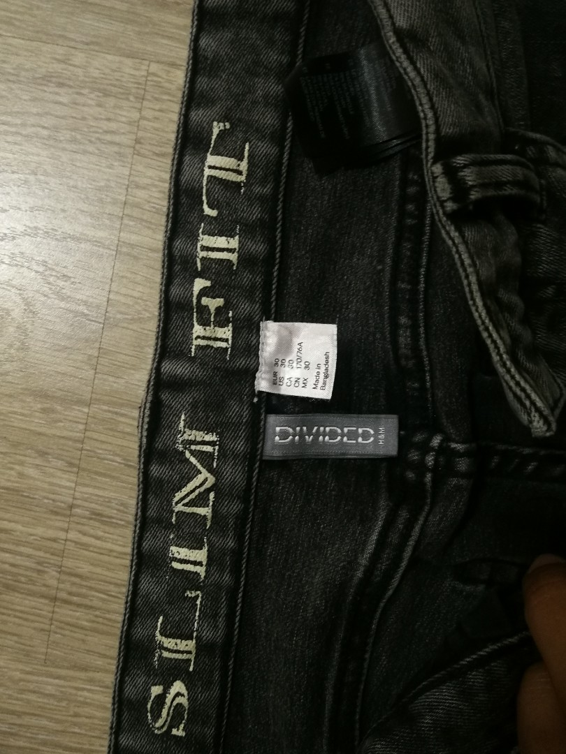 h and m divided pants