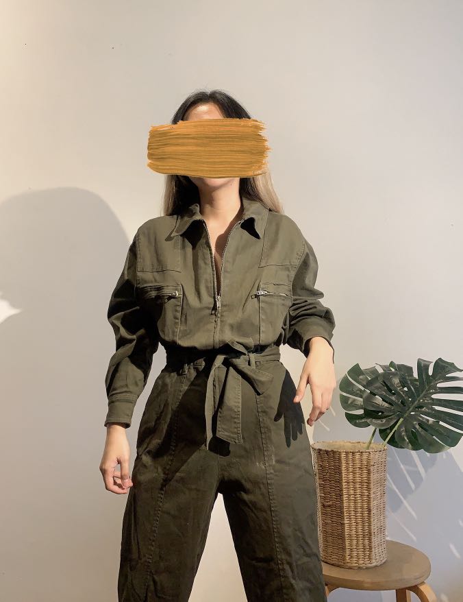 H&m online utility jumpsuit