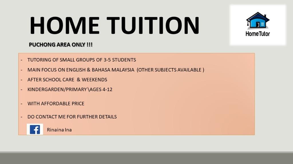 Home Tuition Available Services Tuition On Carousell