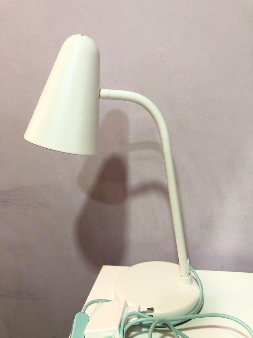 Ikea Fubbla Led Work Lamp White Furniture Others On Carousell