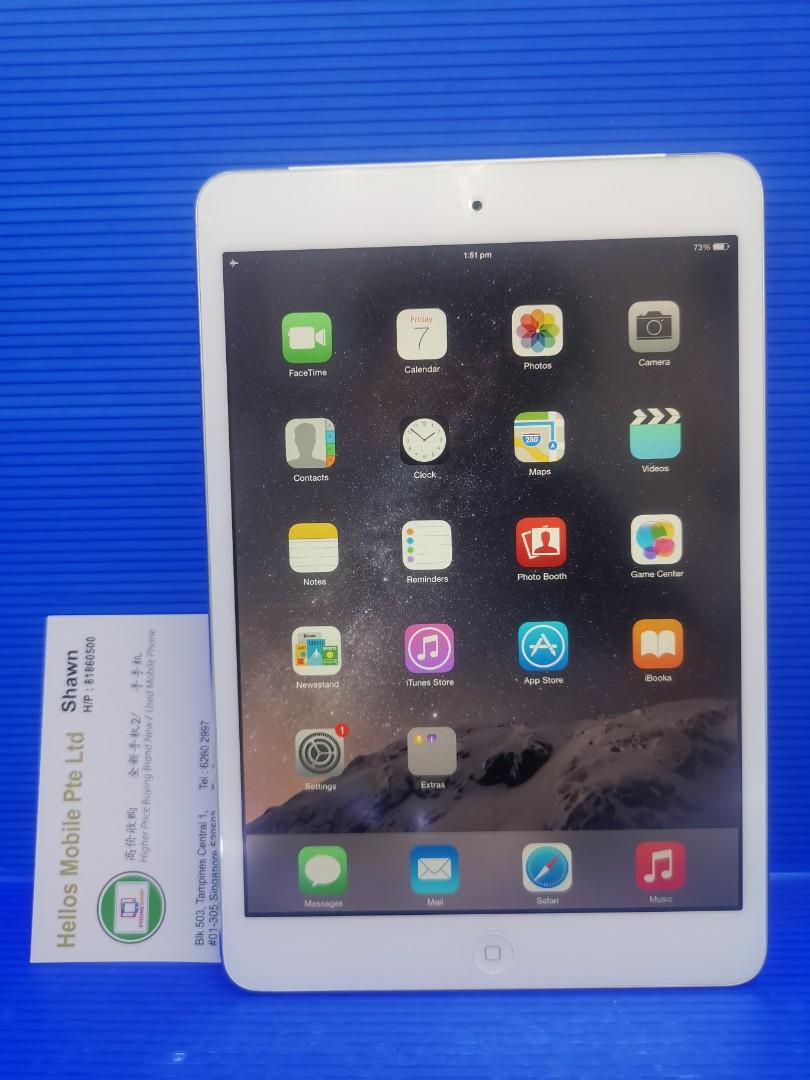 Ipad Mini 2 32gb 4g Silver Used Mobile Phones Tablets Tablets On Carousell