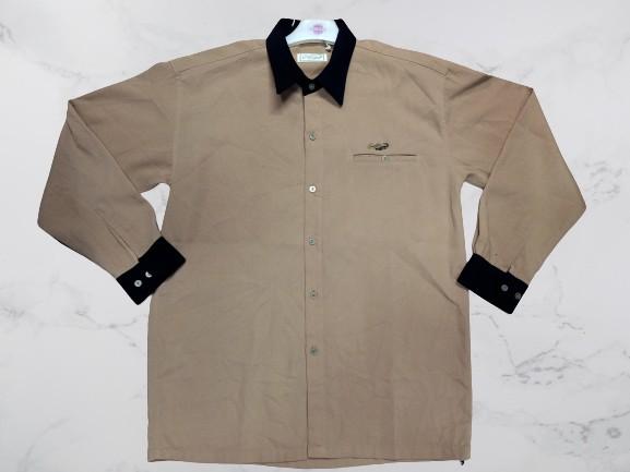 Sale Kemeja Pria Crocodile Brown Original Fesyen Pria Pakaian Atasan Di Carousell
