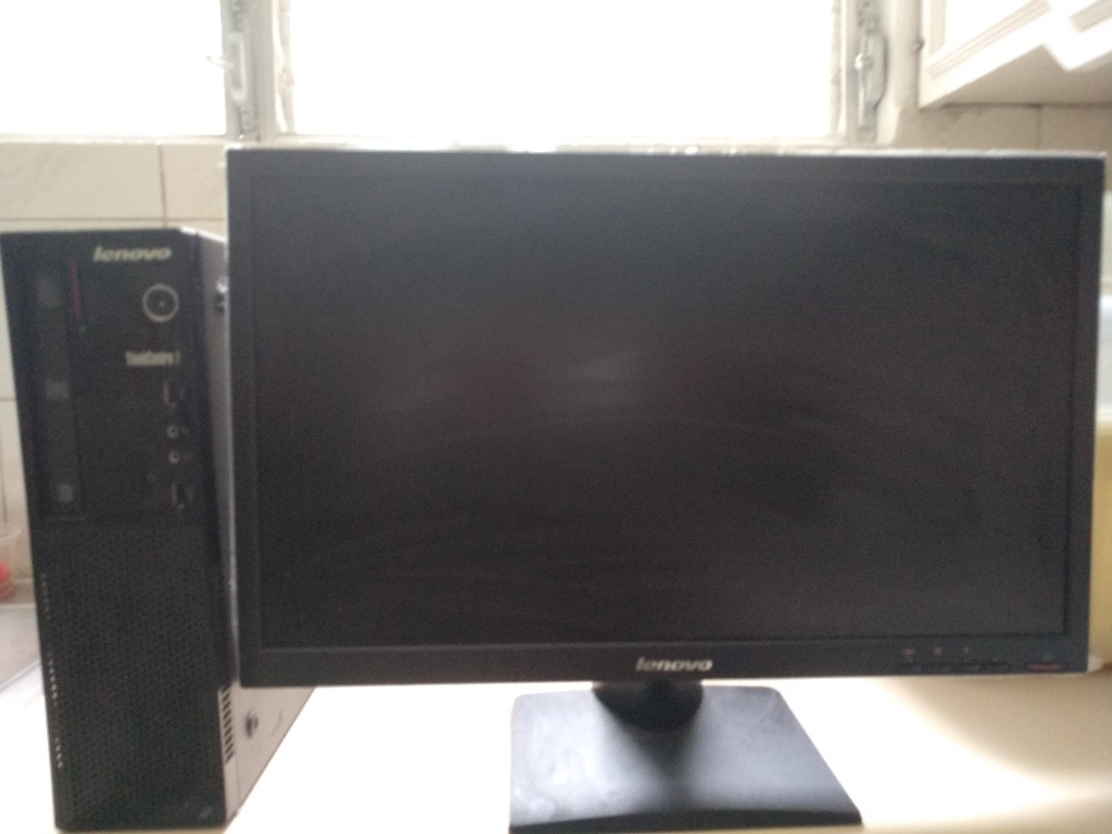 Lenovo Thinkcentre Edge I5 Desktop With Monitor Electronics Computers Desktops On Carousell