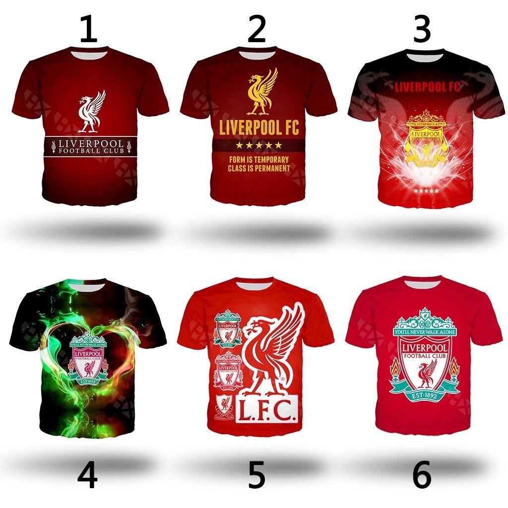 Liverpool tee shirt S-5XL, Sports 