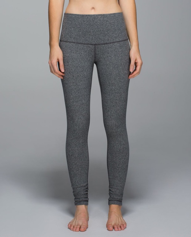 Grey Cotton Lululemon Leggings