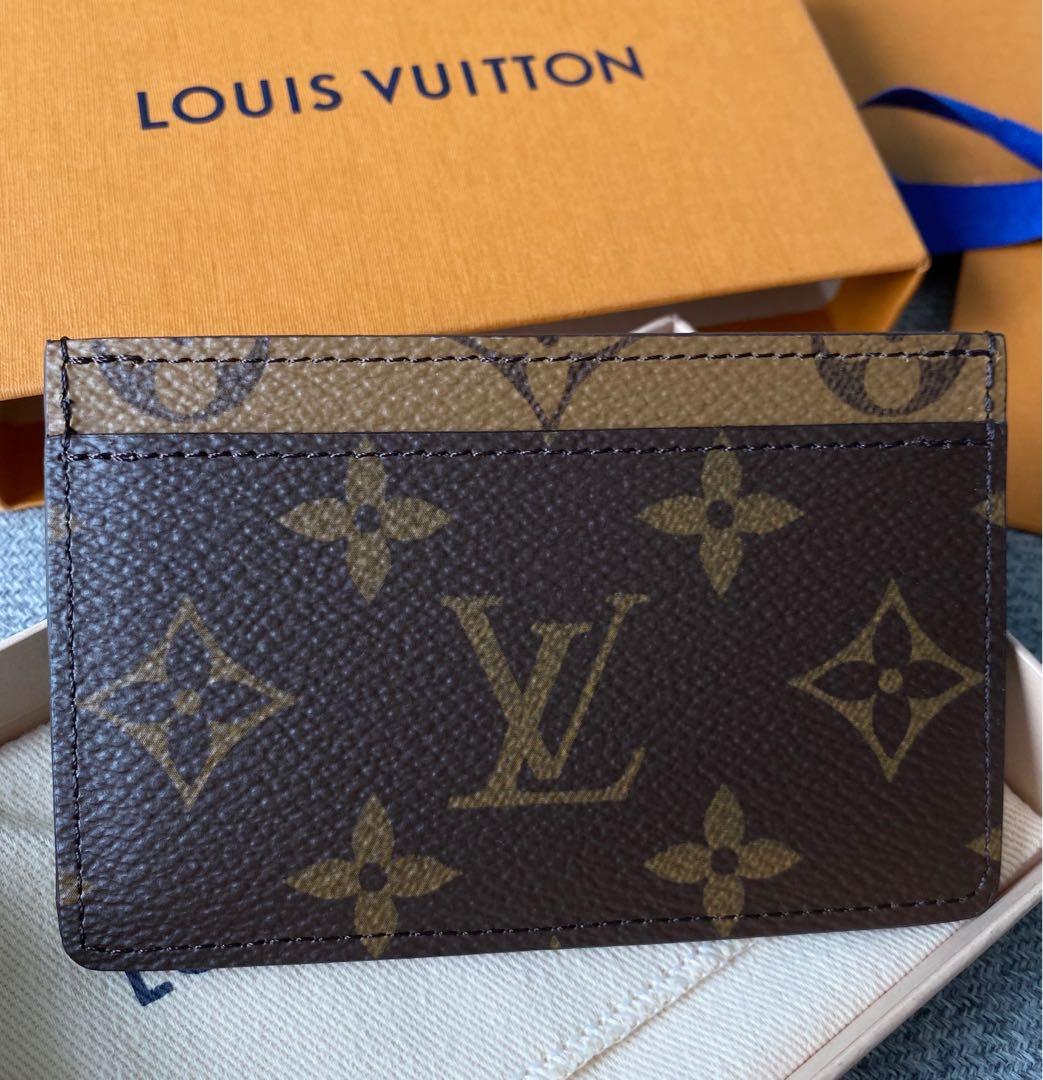 Louis Vuitton, Bags, Bnib Louis Vuitton Reverse Monogram Card Holder Case  M6961 Made In France
