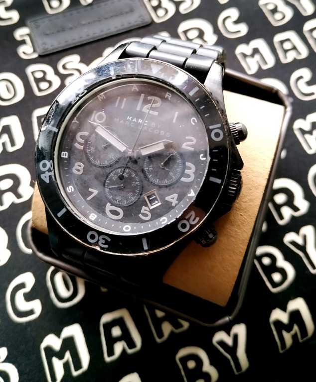Marc jacobs chronograph watch discount