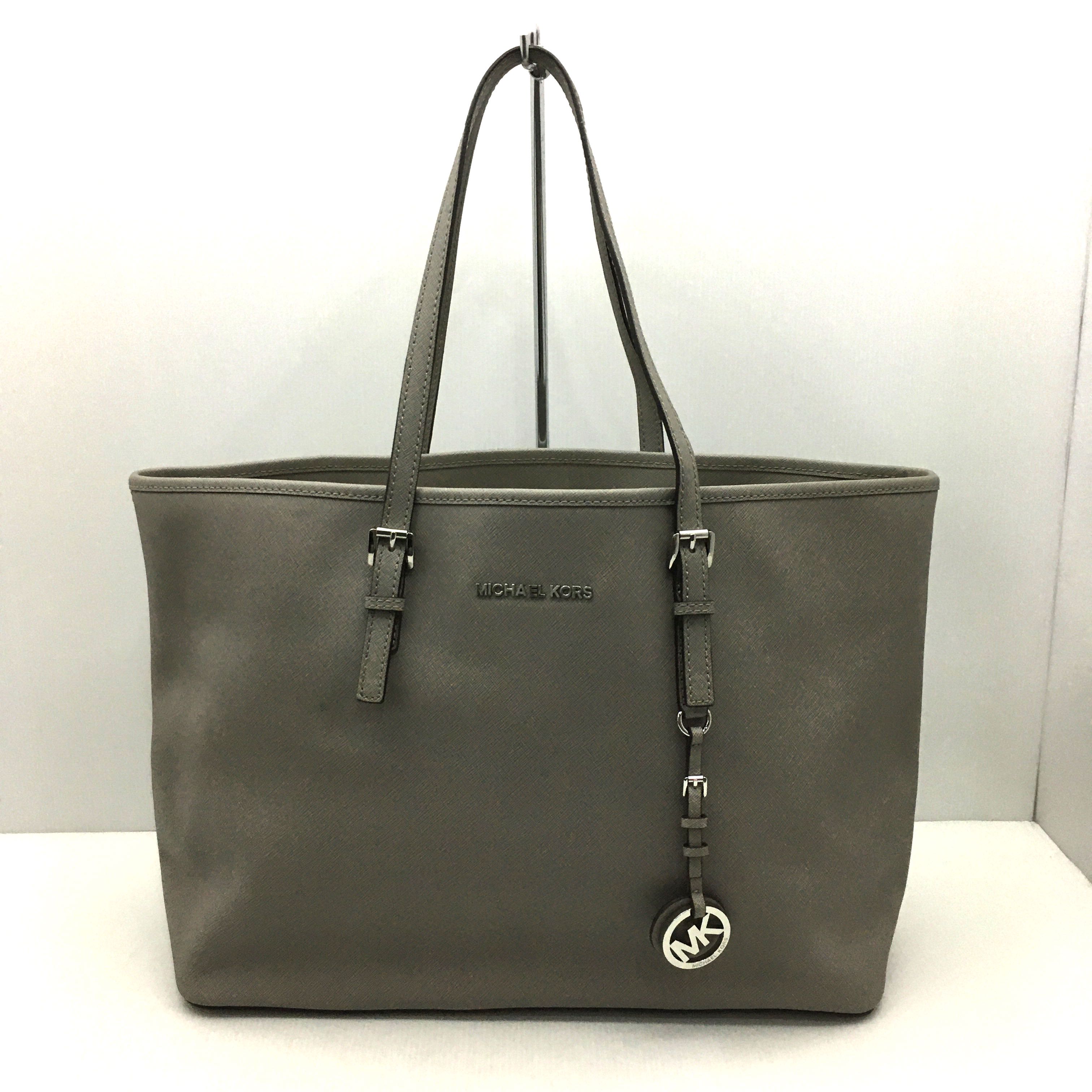 Michael Kors Light Grey Tote Bag 207006317 Women s Fashion