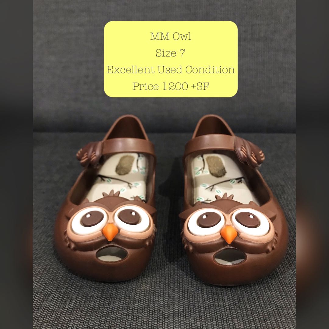 used mini melissa shoes