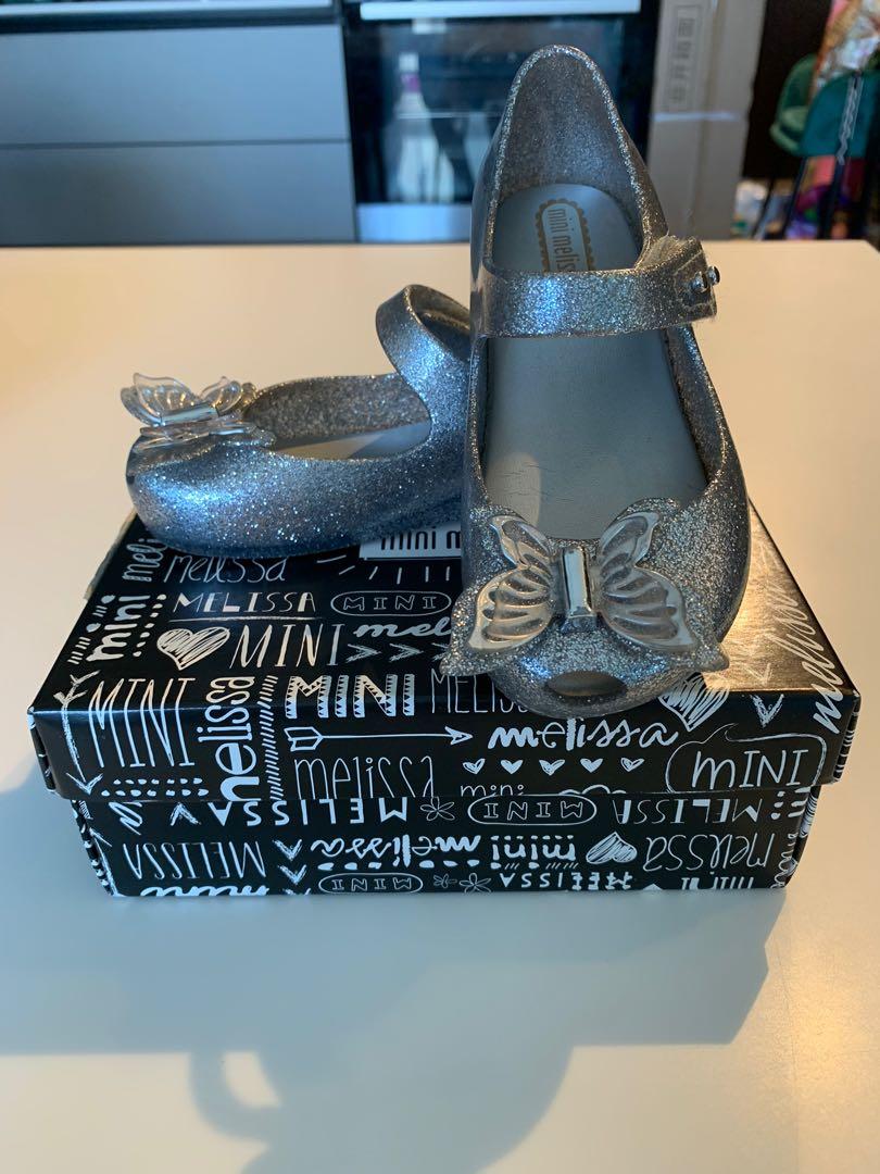 mini melissa butterfly shoes