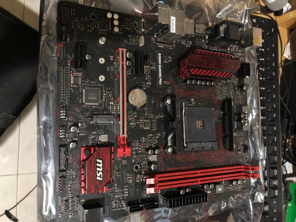 Msi B350m Gaming Pro Amd Ryzen 3 3200g Electronics Computer Parts Accessories On Carousell