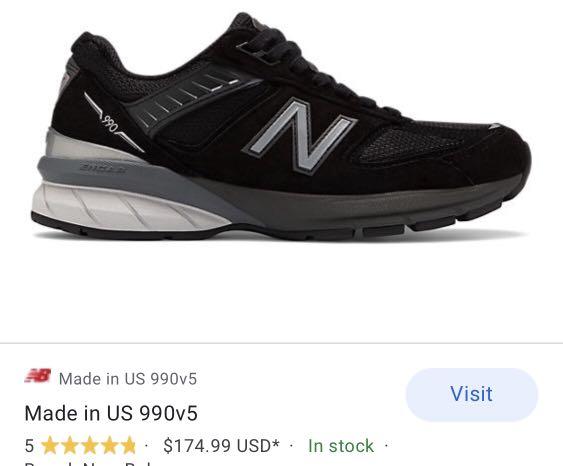 new balance 99 black and silver