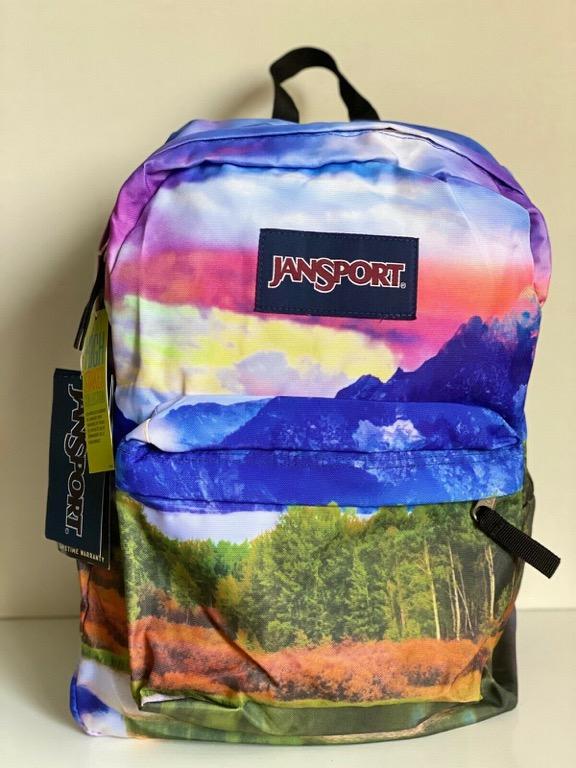 NEW JANSPORT HIGH STAKES COLLECTION PRINTED SCHOOL TRAVEL