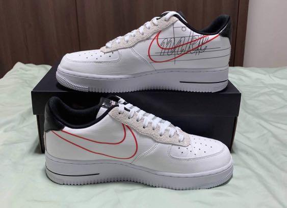 Air force hotsell script swoosh