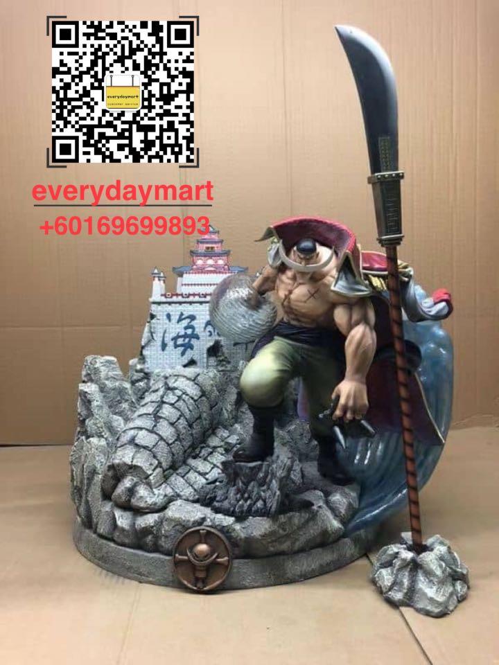 One Piece Edward Newgate Captain Of Whitebeard Battle Of Marineford 4 Emperors Pop Max Statues Action Figure海贼王 白胡子决战海军 Pop Max手办模型雕像 Toys Games Action Figures Collectibles On Carousell
