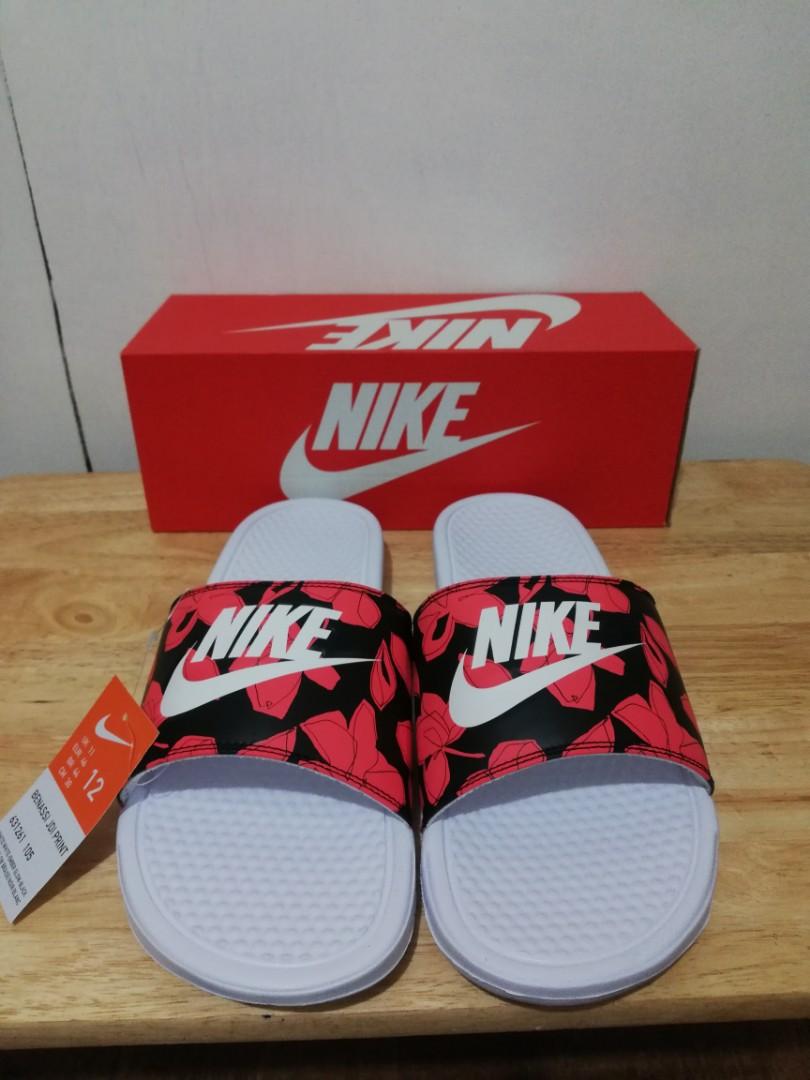 nike slippers size 12