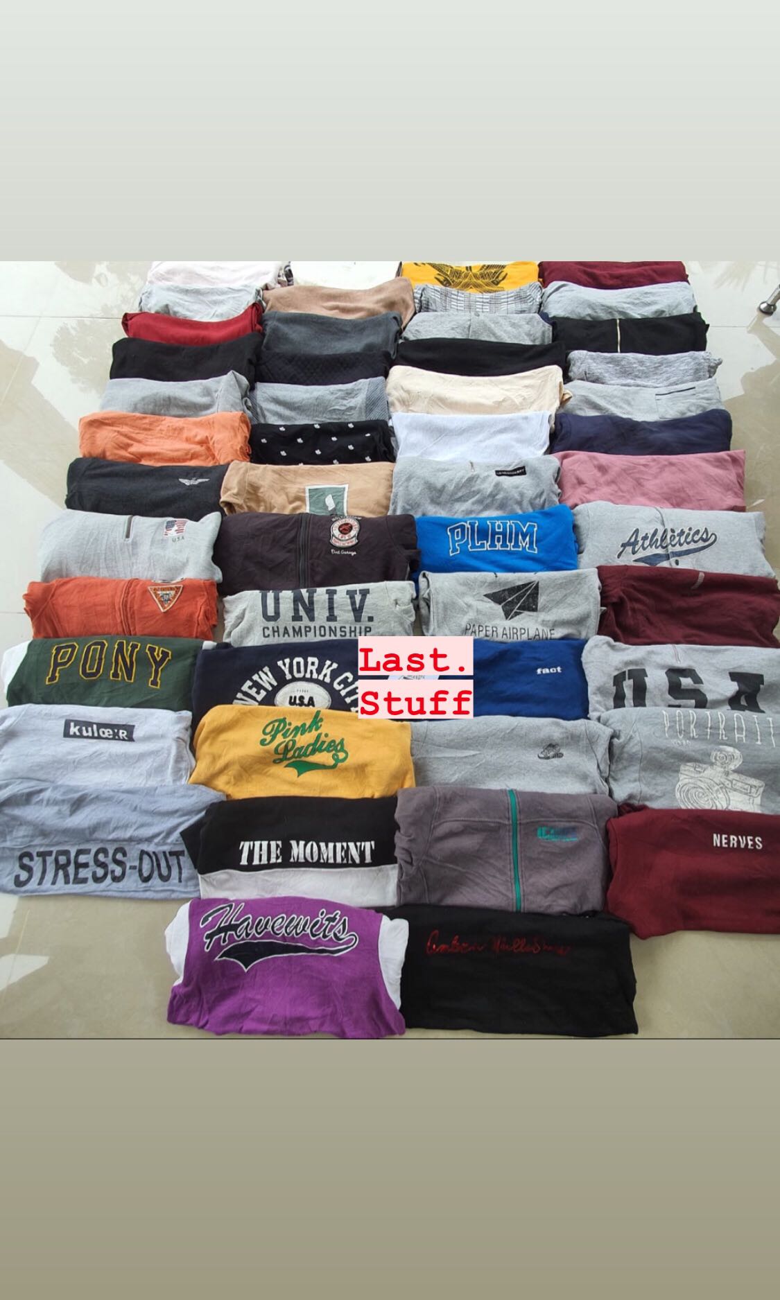 Paket usaha Crewneck thrift Paket usaha Sweater thrift